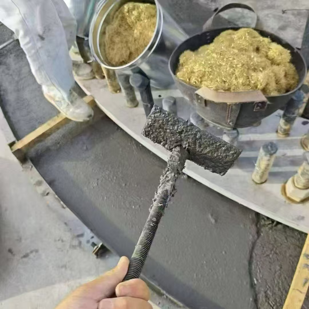 克拉玛依C120钢纤维高强无收灌浆料 轧机压缩机汽轮机发电机锻压设备底座灌浆材料